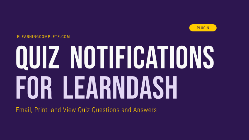 Quiz Notifications